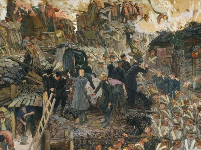 1866-Dmitrij Kardovskij - Difesa di Sebastopoli. 1910
